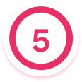 5 number Icon | AppVin Technologies