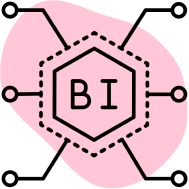 Business Intelligence Services Icon | AppVin Technologies