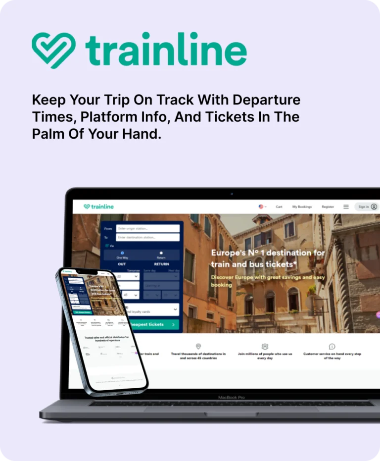 Trainline Project | AppVin Technologies