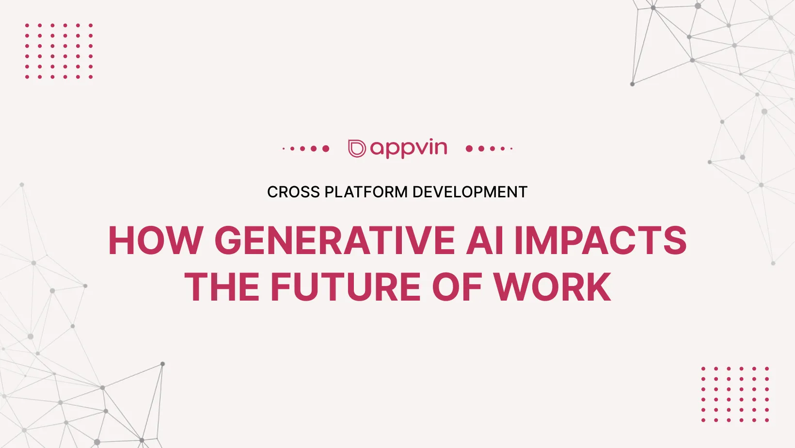 How Generative AI Impacts the Future of Work