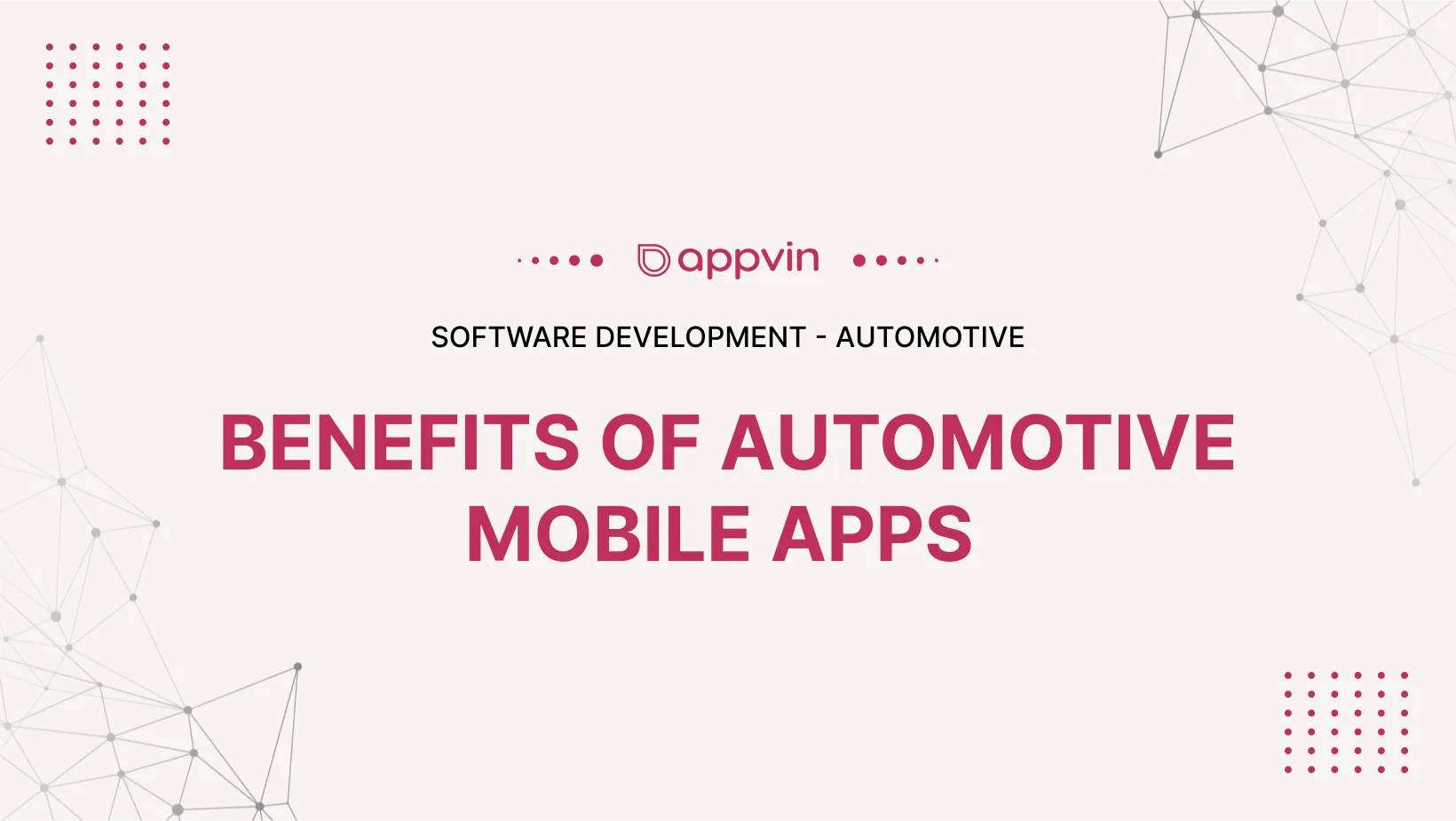 Benefits of Automotive Mobile Apps 