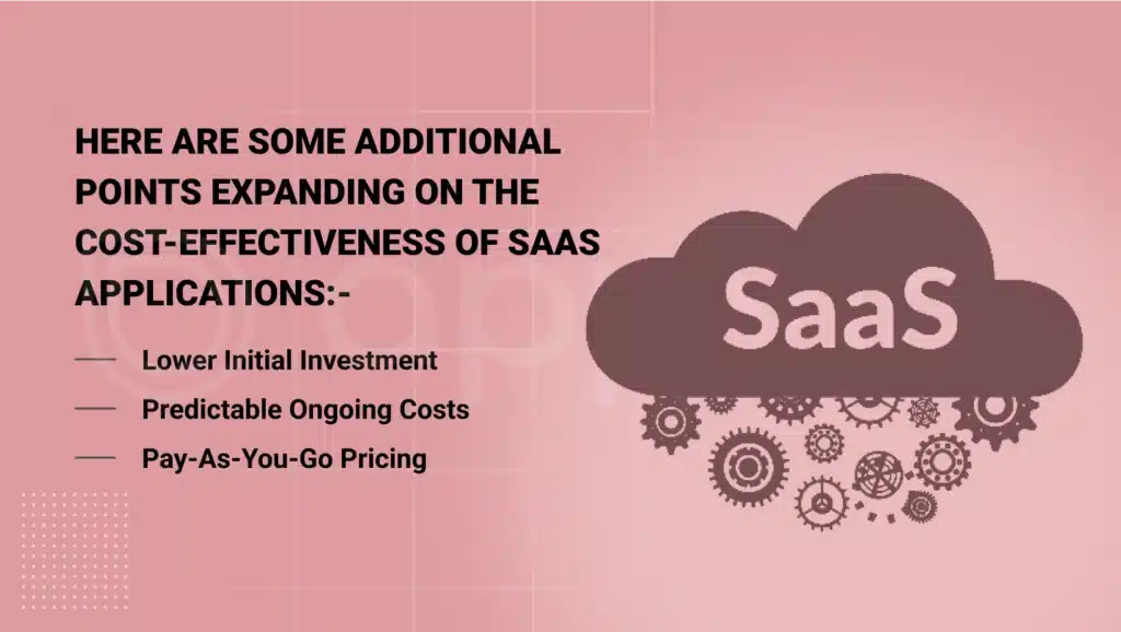 expanding on the cost-effectiveness of SaaS applications - AppVin Technologies