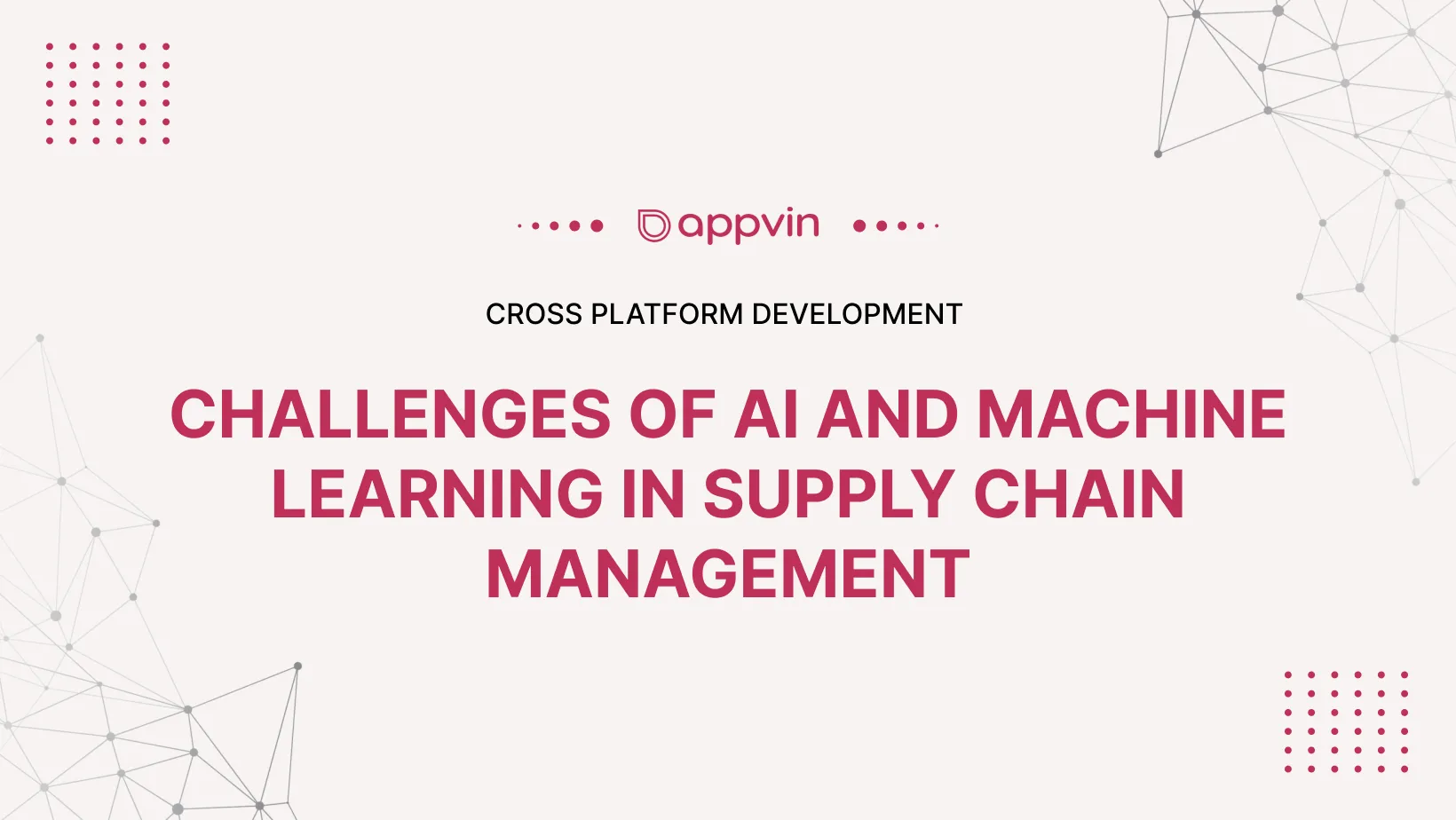 Challenges of AI and Machine Learning in Supply Chain Management