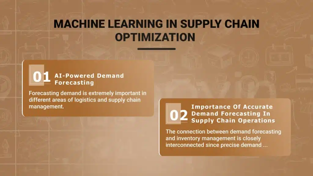 Machine Learning in Supply Chain Optimization | AppVin Technologies