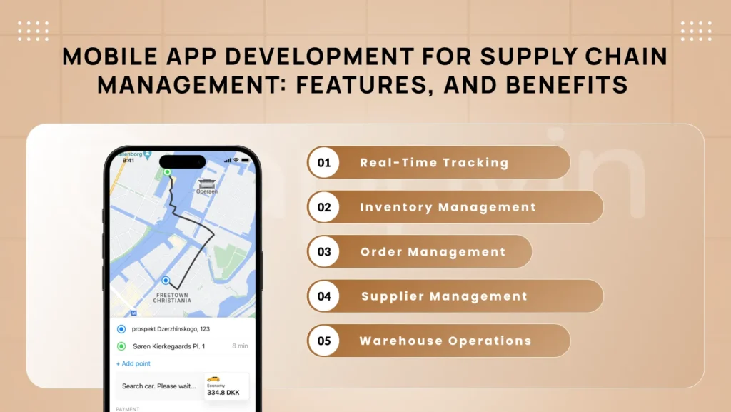 Mobile app development for supply chain management_ Features, and Benefits - AppVin Technologies