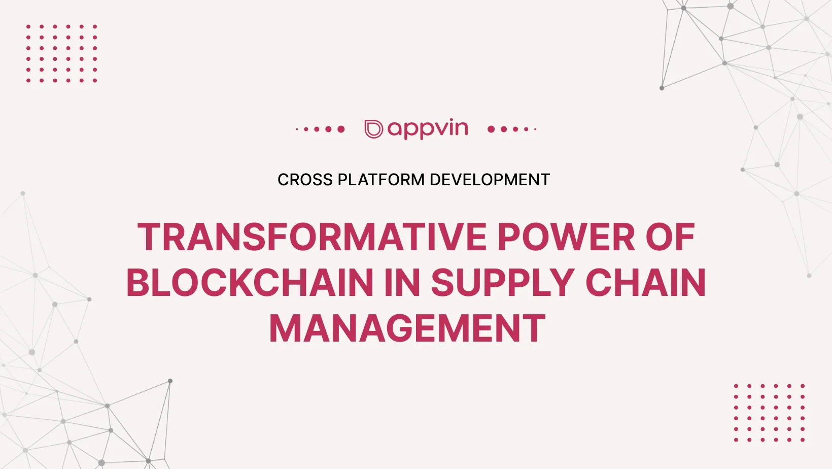 Transformative Power of Blockchain in Supply Chain Management
